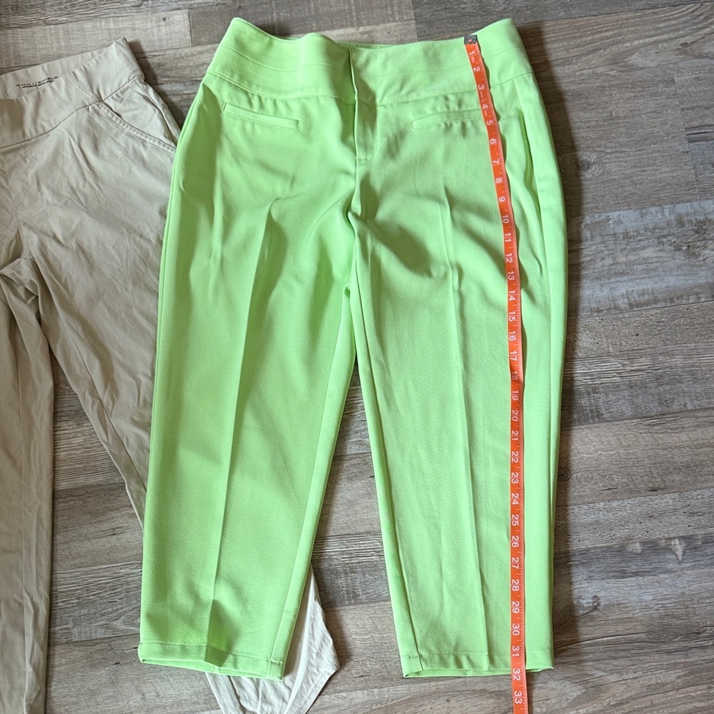 Lot x 2 Columbia Tan and green Cato Omni-Shield Pants size 8 - Picture 6 of 9